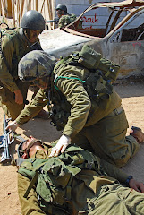 Simulation exercise at IDF medical base in Tel Aviv