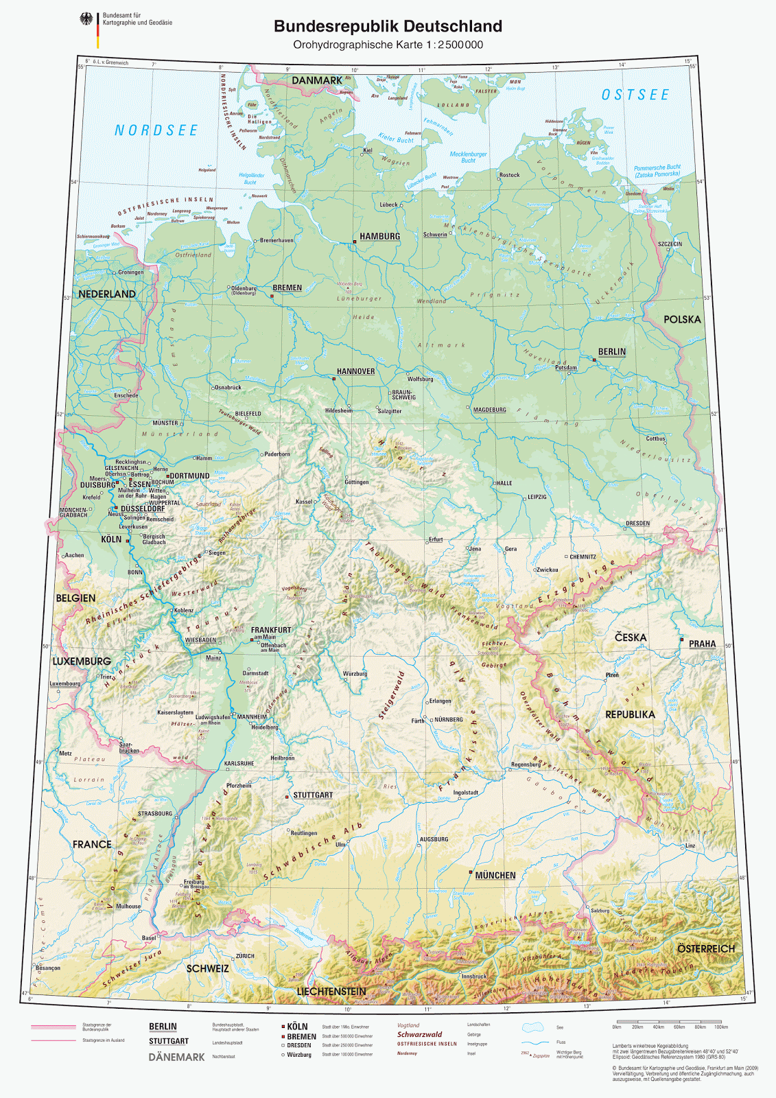 Karte Deutschland Online