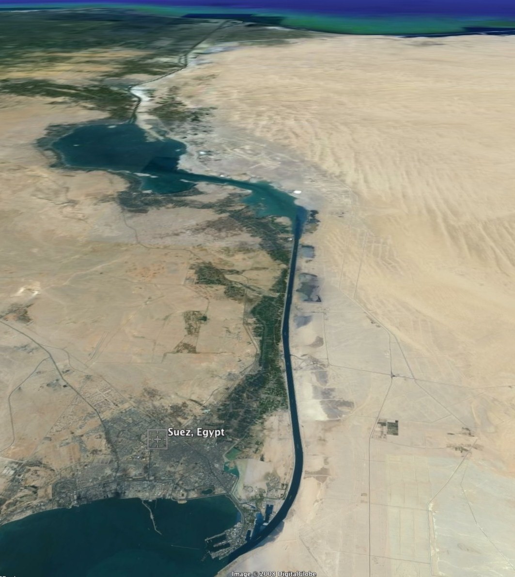 Collection 100+ Images is the suez canal freshwater or saltwater Completed