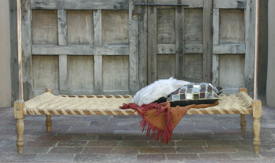 Patrick J. Baglino, Jr. Interior Design: Woven Rope Bed