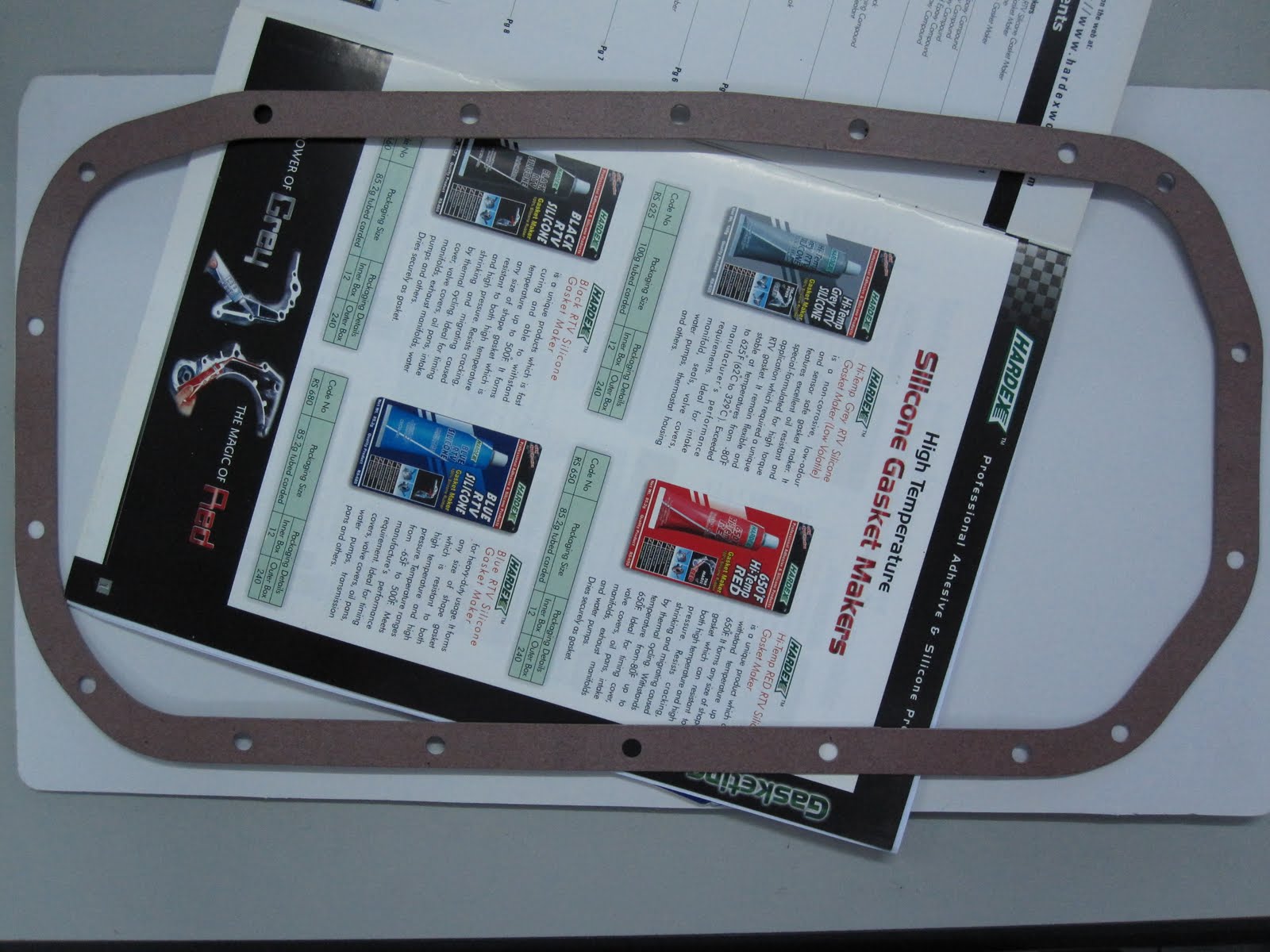 KP Gasket OIL PAN GASKET OR SILICONE