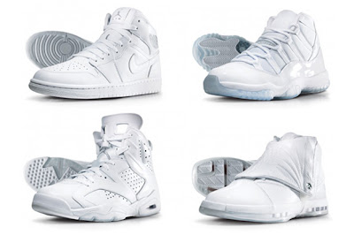 jd all white jordans