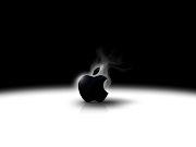 wallpaper black background (apple fumes black background wallpaper)