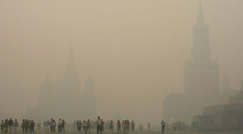 Moskva i rök