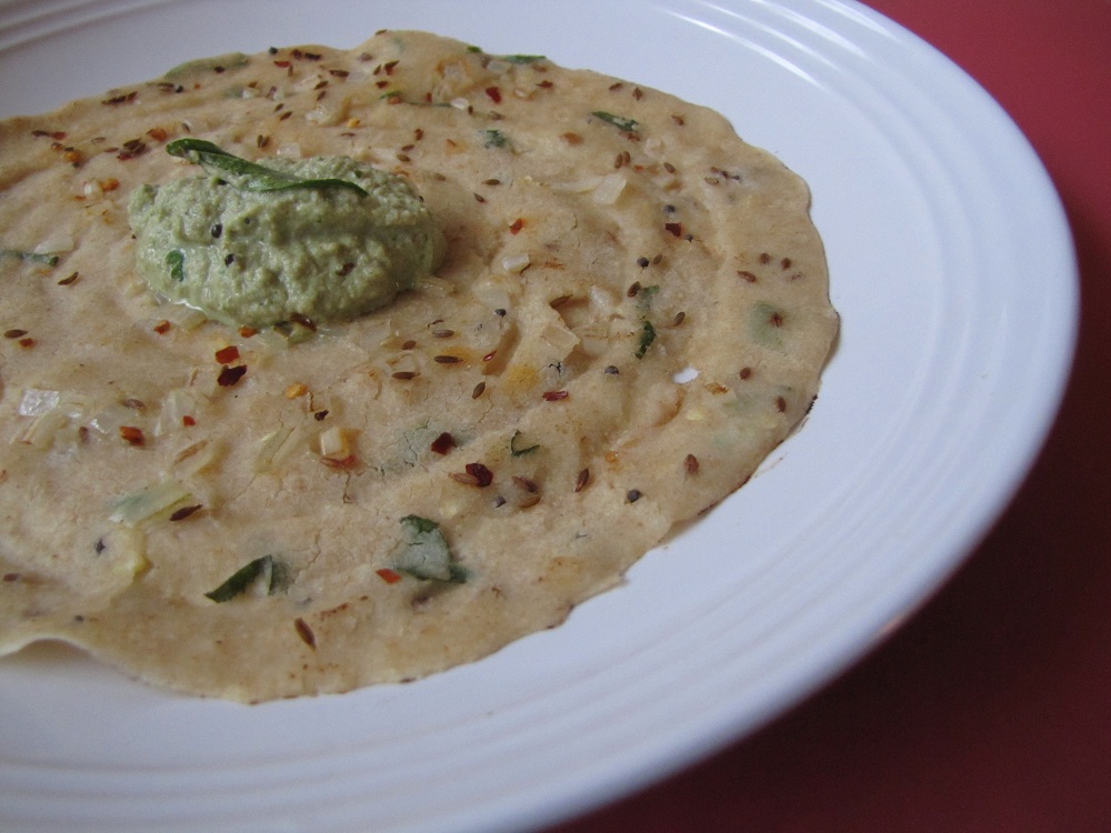 Super Yummy Recipes Instant Oats Dosa n Peanut Chutney