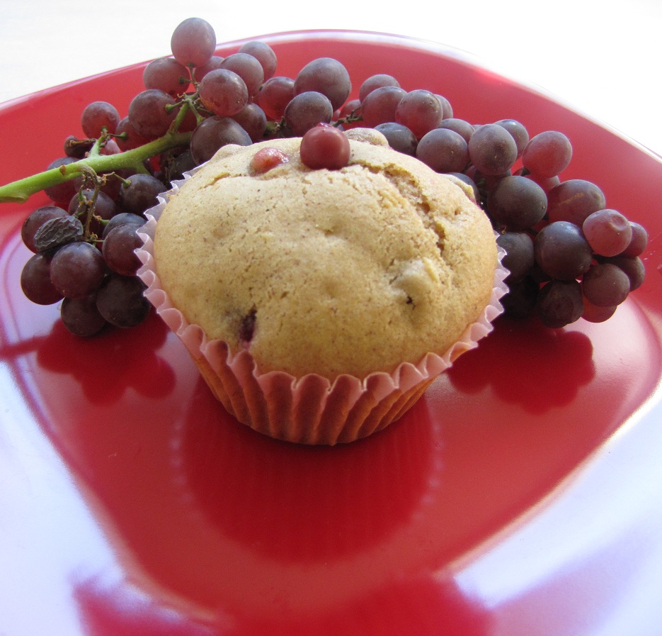Super Yummy Recipes Exotic Champagne Grape Muffins