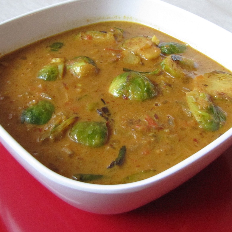 Super Yummy Recipes Brussel Sprouts In Peanut Gravy