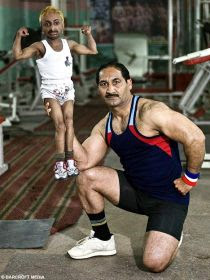 romeo and Midget weightlifter