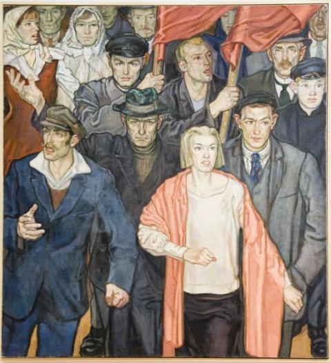 Artist Notes: (Social) Realism Themes: Demonstrations and Strikes