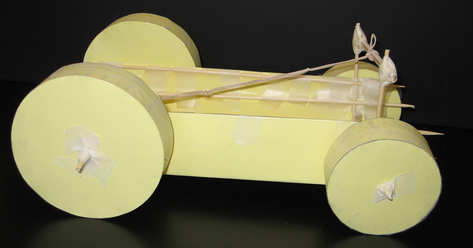 Novak Science: Physics: Paper Car Project