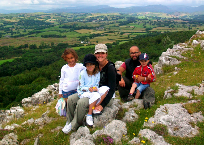 the fam on a walk at  "Sout Scar"