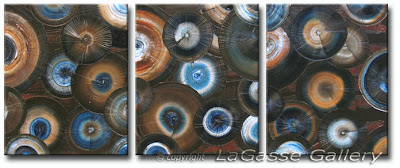 Fossil Texture Oil Painting