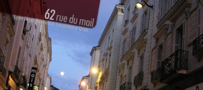 62 rue du mail ( Angers )
