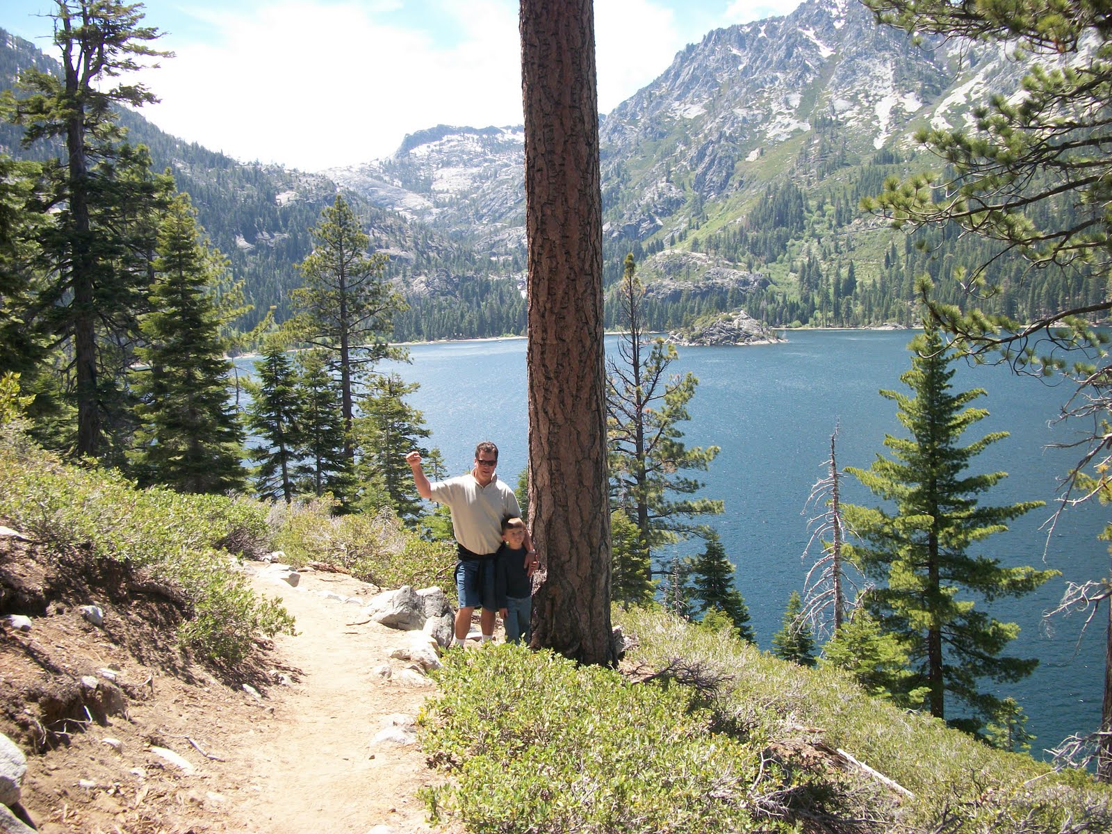 Trek CA Hike Lake Tahoe's Rubicon Trail (The foot trail not the OHV trail)