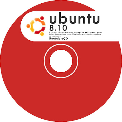 ubuntu cd lebel レーベル印刷 赤