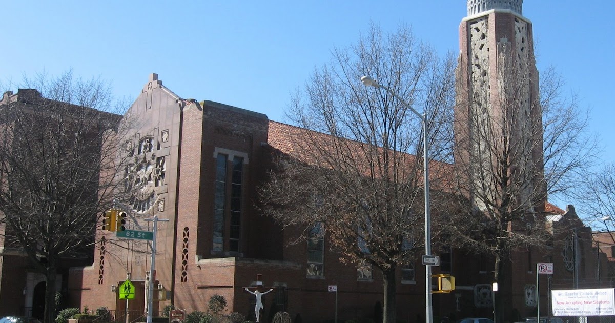Brooklyn Catholic St Anselm, Fourth Ave. and 82nd St., Bay Ridge