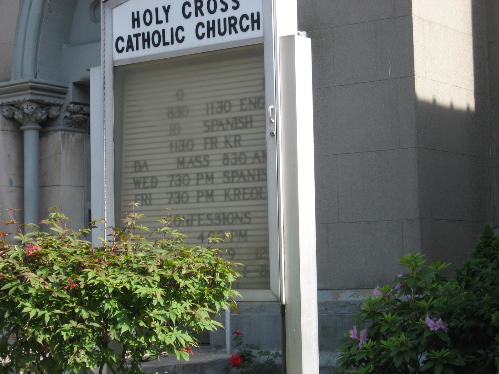 Brooklyn Catholic Holy Cross, Flatbush