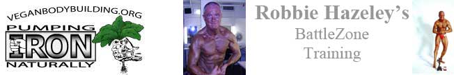 Robbie Hazeley's bodybuilding