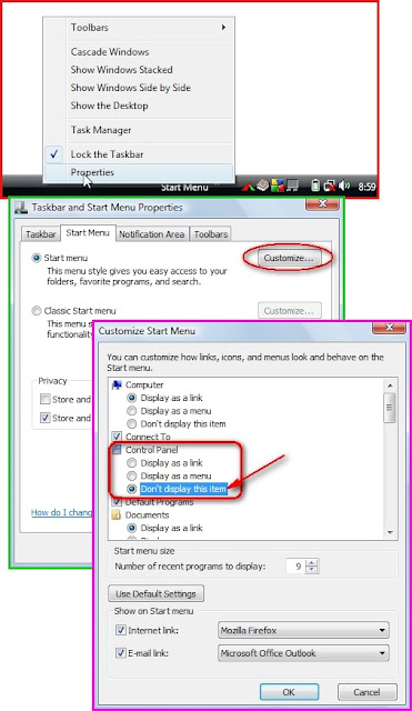How to hide Control Panel settings on Windows 10