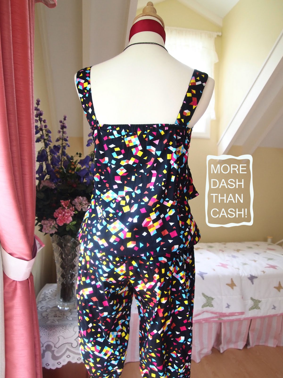 MORE DASH THAN CASH! Graphic Print Jumpsuit
