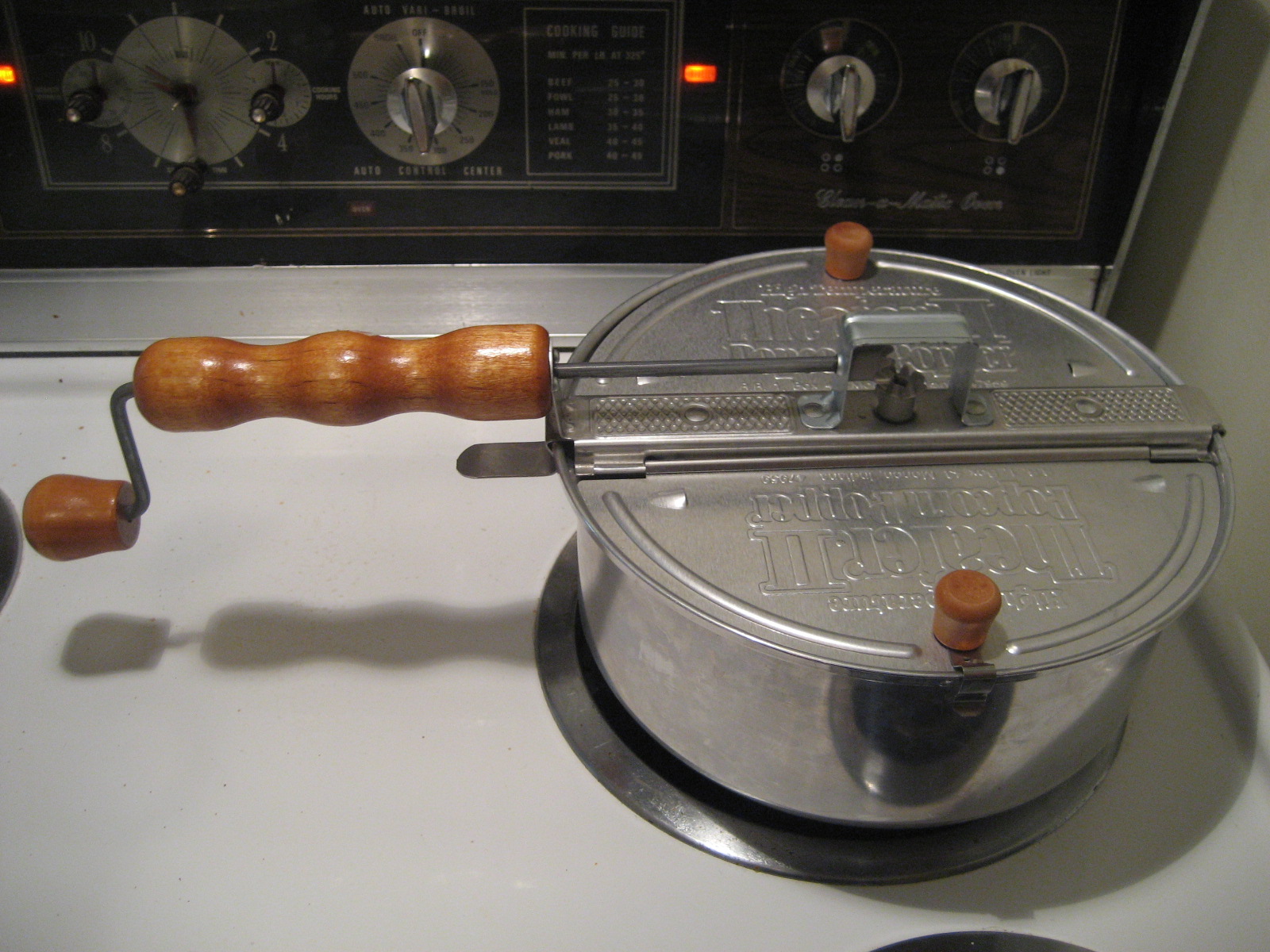 Six Balloons Vintage Delights HandCrank Popcorn Maker