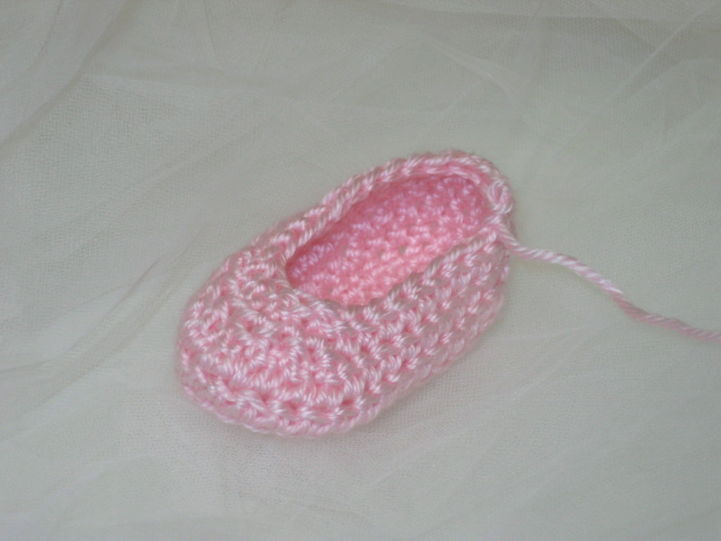 How to Croche
t Baby Slippers | eHow.com