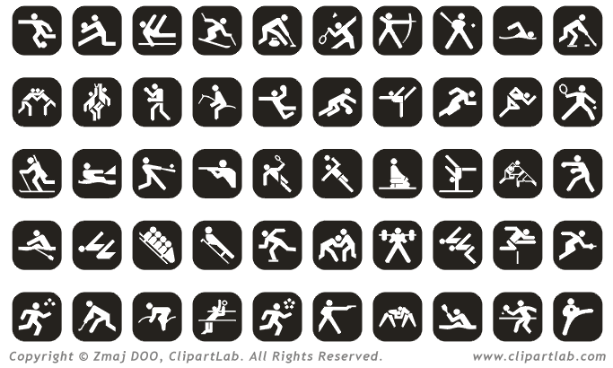 free clip art sports symbols - photo #34