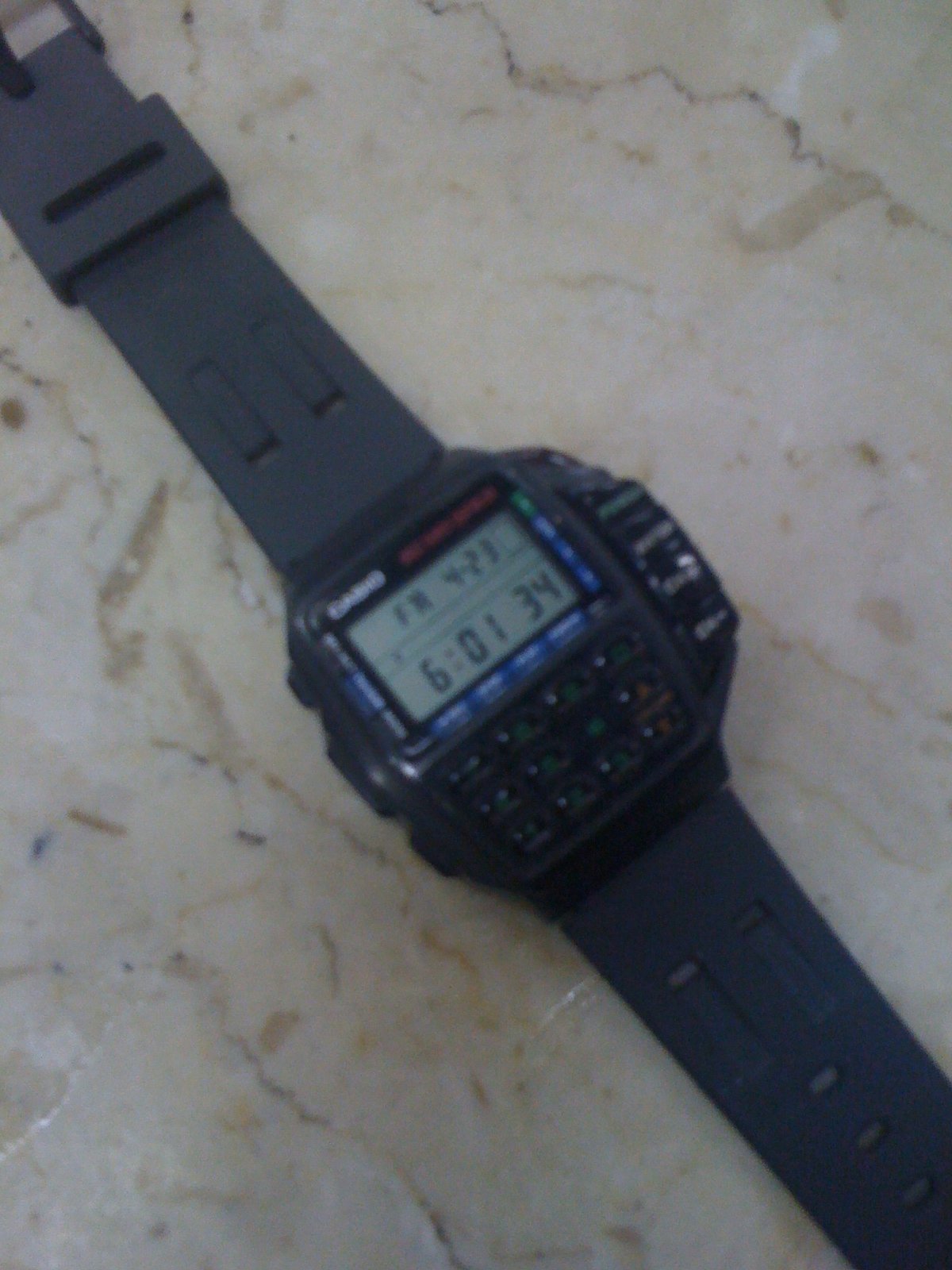 casio television watch