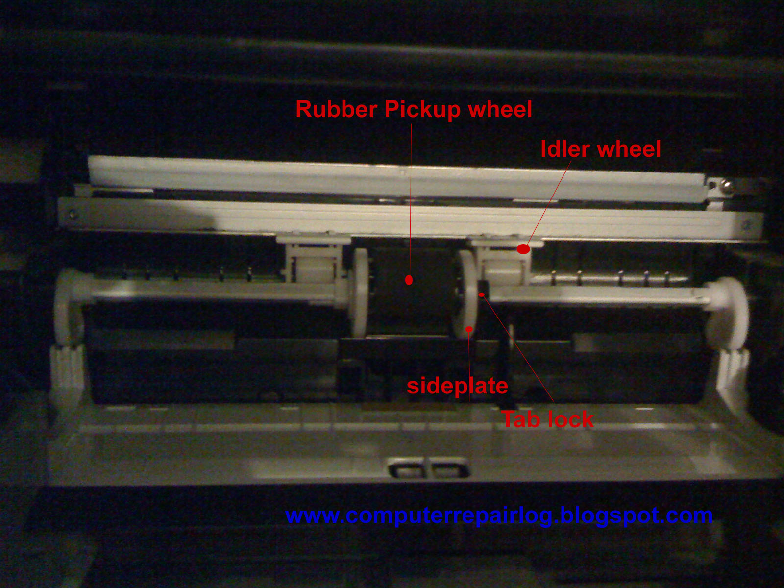 Computer Repair Log Samsung ML2510 Laser Printer Feeding Problem