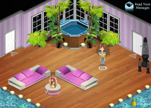 My crib on YoVille