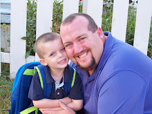 My Two Favorite Boys ~ My husband & son