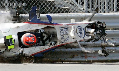 Well, F1 Accidents, not so Unusual