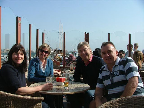 Meeting Anne and Tor at Paphos Harbour