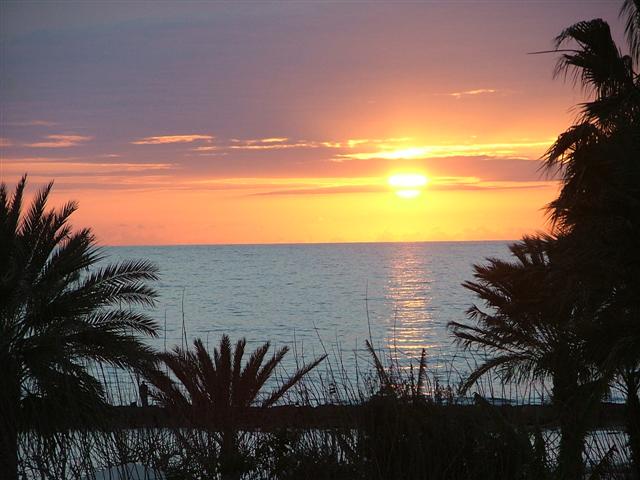 Sunset from Hotel room