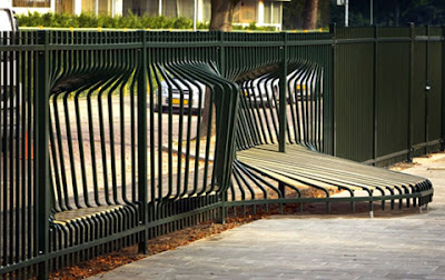 fence in the playground