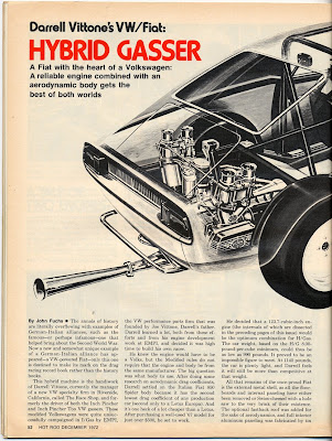 A Tale of Two VW Engines in December 1972 Hod Rod Magazine