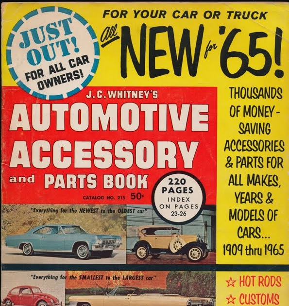 Big Blue #39 s Online Carburetor: 1965 JC Whitney catalog