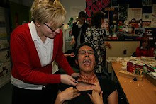 Year 10 Media Horror Make-up Workshop