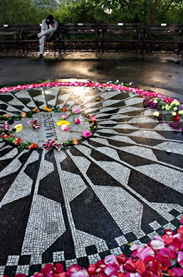 Strawberry Fields in Central Park NYC