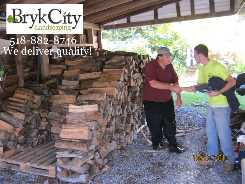 Bryk City Landscaping Seasoned Firewood Latham, NY 12110