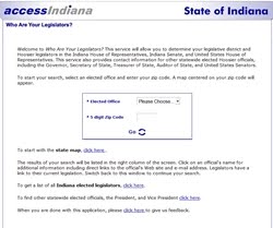 Find Your Legislator - Click Image