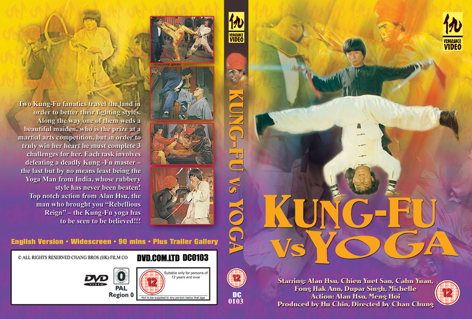 Une place svp... Kung FU Vs yoga (1979)