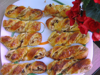 Spirale cu mere si stafide