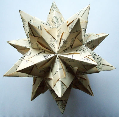 Bascetta stars from musical sheets  Ursula Markgraf