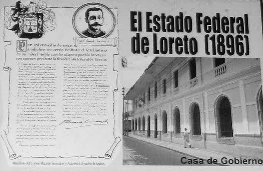 The State of Loreto 1896 (Prefectura Building)