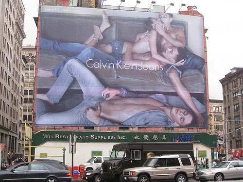 EV Grieve: Media find people suddenly, suspiciously outraged over Calvin  Klein billboard