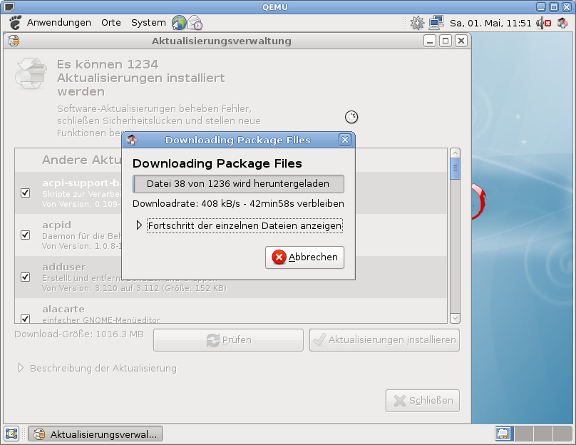 installation de froxlor debian squeeze gnome