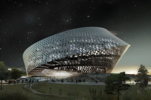 Kazakhstan’s National Library designed as a Moebius Strip