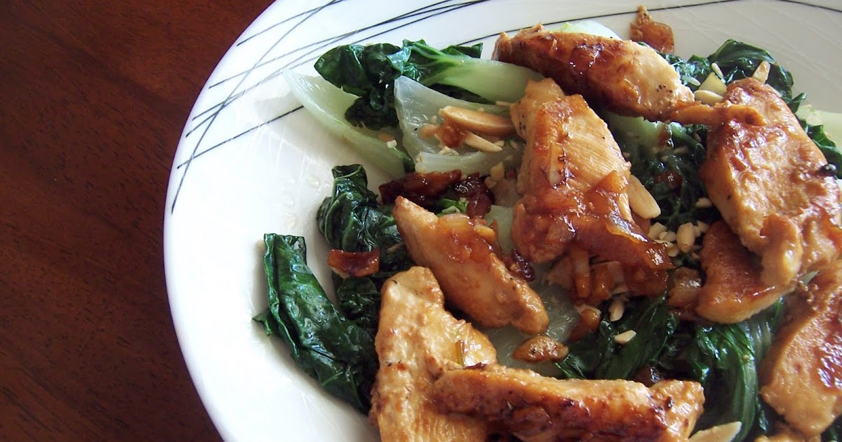 Chewy Morsels: Teriyaki Chicken with Bok Choy