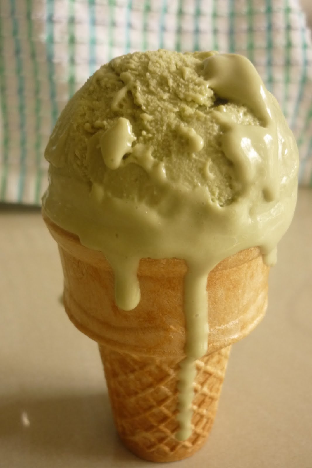 kitchen flavours: Green Tea Ice Cream